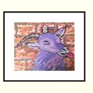 Old Goat   Canvas Art